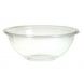 Sabert  24 oz / 7.5" Clear Premium Plastic Salad Bowl - 1 case (300 piece)