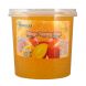 Ohsweet Mango Flavored Topping Boba 7 lb Jar - 1 case (4 jars)