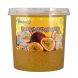 Ohsweet Passion Fruit Flavored Topping Boba 7 lb Jar - 1 case (4 jars)