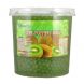 Ohsweet Kiwi Flavored Topping Boba 7 lb Jar - 1 case (4 jars)