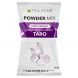 Tea Zone Taro Flavored Powder (New, made in USA) 2.2 lb Bag - 1 bag