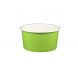 Yocup 6 oz Solid Lime Green Cold/Hot Paper Food Container - 1 case (1000 piece)