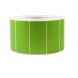 Yocup 4" X 2" Green Thermal Label, 3000/Roll - 1 case (4 roll)