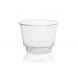 Yocup 8 oz Clear PET Plastic Sundae Cup (92mm) - 1 case (1000 piece)