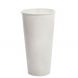 KR 16 oz White Paper Soda Cup (90mm Rim) - 1000/Case