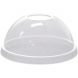 Karat 12-24 oz Clear Plastic Dome Lid With No Hole For PET Cups (98mm) - 1 case (1000 piece)
