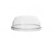Yocup 12-24 oz Clear Plastic Dome Lid With 2" Hole For PET Cups (98mm) - 1 case (1000 piece)
