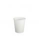 Yocup 4 oz White Premium Single Wall Paper Hot Cup - 1 case (1000 piece)