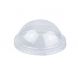 Karat  6/8 oz Clear Plastic Dome Lid With No Hole For Cold/Hot Paper Food Containers - 1 case (1000 piece)