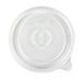 KR 96mm PP Flat Lids for 10 oz Paper Container - 1,000 pieces