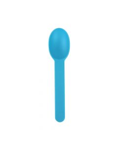 Yocup Blue Premium Plastic Wide Handle Spoon - 1 case (1000 piece)