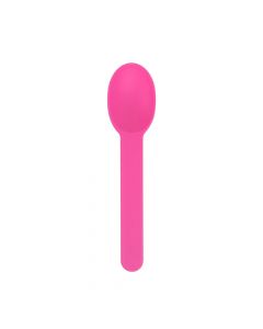 Yocup Pink Premium Plastic Wide Handle Spoon - 1 case (1000 piece)