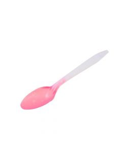 Yocup White to Pink Color Changing Medium Weight Plastic Spoon  - 1 case (1000 piece)