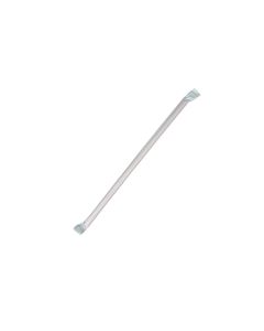 Yocup 10.25" Giant (8mm) Orange Paper-Wrapped Plastic Straw - 1 case (2000 piece)