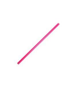 Yocup 9" Giant (8mm) Pink Film-Wrapped Plastic Straw - 1 case (2000 piece)
