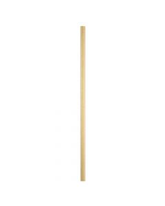 Yocup 10.25" Giant (8mm) Kraft Unwrapped Paper Straw - 1 case (1000 piece)