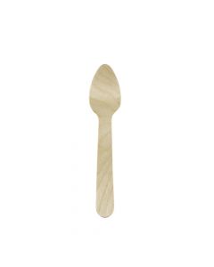 Yocup Wooden Mini Spoon 4.25" - 1 case (3000 piece)