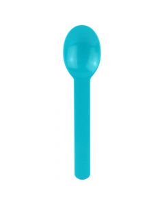 Yocup Glossy Blue Eco-Friendly WideHandle Spoon - 1 case (1000 piece)
