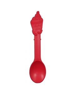 Yocup Red Eco-Friendly Swirl Spoon - 1 case (1000 piece)
