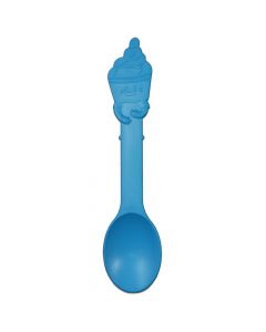Yocup Blue Eco-Friendly Swirl Spoon - 1 case (1000 piece)