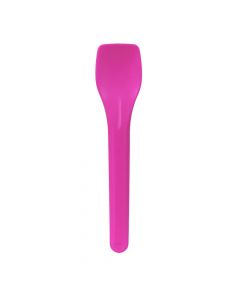 Yocup Pink Compostable PLA Ice Cream Spoon - 1 case (2000 piece)