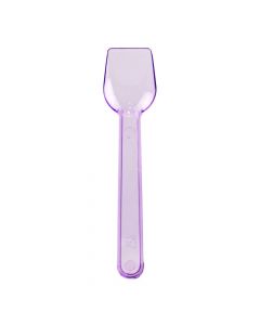 Yocup Purple Neon Plastic Gelato Spoon - 1 case (3000 piece)