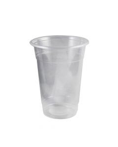 Yocup 16 oz Clear PP Plastic Cup (95mm) - 1 case (2000 piece)