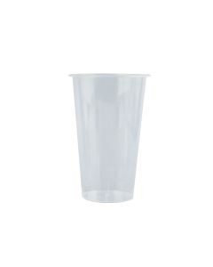 Yocup 16 oz Clear Premium Hot & Cold PP Plastic Cup - 1 case (500 piece)
