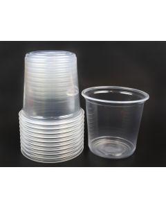  KR 33 oz Clear Jumbo PP Cup Extra Wide (Machine Seal 120mm) - 500/Case