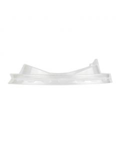 Yocup 16/24 oz Clear Plastic Half Flip Dome Lid For Premium PP Cups (90mm) - 1 case (1000 piece)
