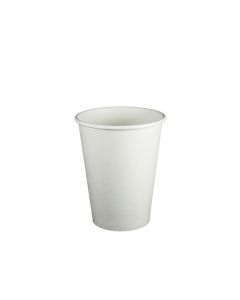 Yocup 12 oz White Premium Single Wall Paper Hot Cup - 1 case (1000 piece)
