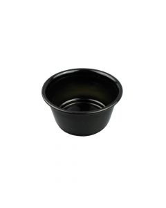 YOCUP 2 oz Black PP Plastic Portion Cup - 2500/Case