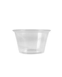 Yocup 4 oz Clear PP Plastic Portion Cup - 1 case (2500 piece)