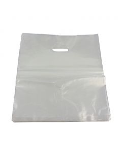Clear Plastic Drink Carrier Bag (11.42" x 13") - Fits 2 Cups - 1000/Case