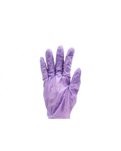 GE Violet Blue Nitrile Glove Powder Free Single Use Non-Sterile, Medium Size  - 1000/Case