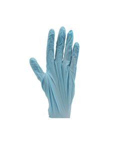 Small Blue Powder Free Single Use Non-Sterile Nitrile Exam Glove - 1000/cs