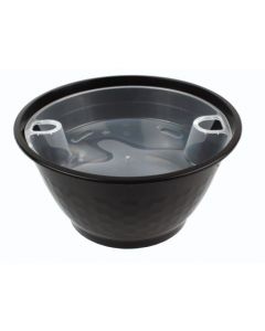 YOCUP 48 oz Clear Insert for Diamond Pattern Teriyaki Bowl - 300/case