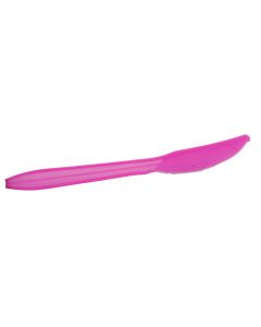 YOCUP Pink Medium Weight Knife, 6.4" - 1000/case (bulk)