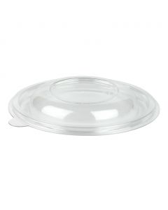 Yocup Clear Flat Lid For 16  oz 5.5" Plastic Salad Bowl - 1 case (300 piece)  (For bowl use #5414016)
