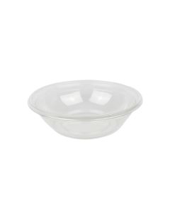Yocup 32 oz Clear 8" Premium PET Plastic Salad Bowl - 1 case (200 piece) (For lid use #5420001)