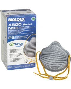 MOLDEX 4800 N95 Respirator Mask airwave - Box of 8
