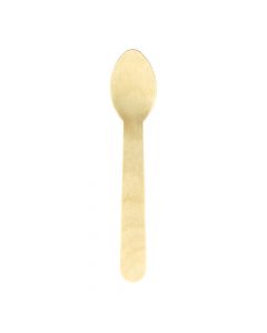 YOCUP Wooden Mini Spoon, 5.5 inch Natural - 1000/Case