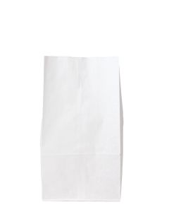 Generic 8# White Paper Grocery Bag (6.13 x 4.13 x 12.44 in) - 1 case (500 piece)