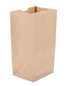 Generic 57# (1/6 Barrel) Brown Paper Grocery Bag (12 x 7 x 7 in) - 1 case (500 piece)