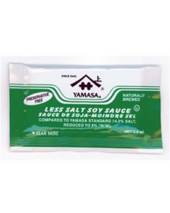 Yamasa Less Sodium Soy Sauce To-Go 0.25 oz Pack - 1 case (500 package)