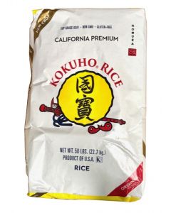 KOKUHO RICE EXTRA FANCY U.S #1 NET WT 50LBS - 1 bag