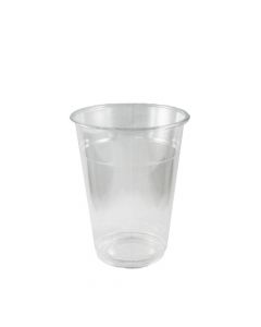 Yocup 12 oz PET Clear Cup (98mm) (Incompatible with lid) - 1 case (1000 piece)