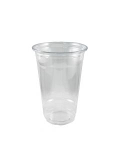 KR 20 oz Clear PET Plastic Cold Cup (98mm Rim) - 1000/Case