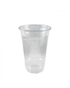 CC 20 oz Clear PET Plastic Cold Cup (98mm) - 1 case (1000 piece)