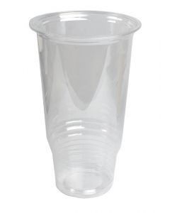 YOCUP 32oz Pedestal Clear PET  Cup (107 mm rim), 300/cs (12/25)